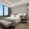 Muebles Wanda Meihua Hotel Habitación Estándar Juego Completo Personalizado Apartamento de Hotel Cama Especial de Mesita de Noche Cama de Bed and Breakfast Renovación