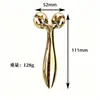 Masajeador de Rodillo 3D Personalizado de Fábrica, Dispositivo de Belleza con Rodillo Facial de Doble Cabezal, Pequeño Bastón de Belleza para Rostro en V, Masaje Facial
