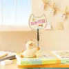 Porta-etiquetas estilo TikTok criativo com tema de gato blind box gato fofo decoração de casa artesanato em resina presente de aniversário