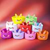 Venta Caliente Cubierta de Taza de Silicona de Dibujos Animados Goma Suave Conejo Lindo Anti-quemaduras Aislante Accesorios para Tazas Stanley Portavasos Fabricante Venta al por Mayor