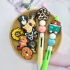 Nuevo Estilo Perro DIY Cuentas Quemadas Accesorios para Quemar Cuentas Estudiantes Alto Valor de Color Papelería Decoración PVC Caucho Blando Cuentas Quemadas