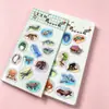Adesivos de Epoxy Transparentes Tridimensionais Personalizados, Adesivos de Epoxy Cristalinos, Adesivos Adesivos a Laser de Alta Transparência UV Impressos para Diários