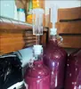 Válvula de escape de fermentación de cerveza para elaboración de vino tinto de exportación, sello de agua de tres piezas, tapón de silicona de apertura de 2 cm, válvula unidireccional
