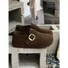 Zapatos Birkenstock de suela gruesa, de cobertura total y que aumentan la altura, nuevos para otoño 2026, estilo vintage, de cuero genuino, sin cordones, de suela blanda, para mujer
