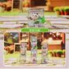 Brinquedos de Empilhar Panda Fofo de Desenho Animado Caixa Surpresa Adorável Enfeites Pequenos Criativos Decoração de Casa Presente para Amigos Presente de Aniversário