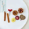 Virutas de Madera Cáscara de Nuez Material Planta Taibao Especimen Piña de Pino Paquete de Materiales de Flores Secas DIY Chen Mai Hecho a Mano Bellota Seca Marco de Fotos