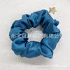 Anillo para el cabello de seda 19 MMI 3.5cm anillo de intestino grueso seda de morera Alto sentido salchicha gorda cuerda para el cabello adorno para la cabeza al por mayor