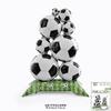 Nuevo Trofeo de Fútbol de Pie Extra Grande Globo de Papel de Aluminio para Decoración de Escena del Mundial