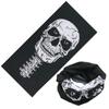 Sem costura multi-funcional capuz mágico máscara de equitação quente wai bo halloween props caveira toalha de rosto