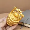 Un Cubo de Adornos Dorados para Atraer Riqueza, un Cubo de Riqueza y Tesoro, Sala de Estar, Estudio, Escritorio de Oficina, Adornos para Recaudar Riqueza