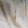 Tecido de Fundo para Quarto Estilo Ins com Contas de Malha Macia, Sensação Avançada, Fio de Pérola, Adereços para Fotos de Nail Art, Tecido de Fundo para Celebridade da Internet