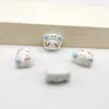 Acessórios de resina de gatinho mini brilhantes de desenho animado fofo Gato KT Crianças diy capa de celular caixa de armazenamento material para acessórios de cabelo