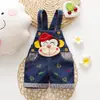 Ropa pequeña al por mayor para niños y niñas ropa de bebé para niños overoles jeans mameluco de verano para bebés pantalones cortos