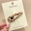 Pinza BB de Temperamento Versátil Estilo Coreano Exquisita Pinza para Cabello Suelto Pinza Recta Sensación de Alta Gama 2026 Nueva Pinza de Pato Pinza para el Cabello para Mujeres