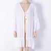 2026 Cardigan Protector Solar de Playa Verano Sexy Blanco Bikini de Vacaciones Traje de Baño Fabricante Mayorista Bikini Talla Grande