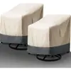 Novedad de Amazon Cubierta para Silla de Exterior Portátil con Bolsillos para Asiento de Jardín al Aire Libre Cubierta Protectora Impermeable