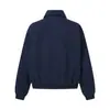 Yidao Vintage 2026 Otoño Nuevo Estilo Retro Americano Minimalista Nicho Casual Chaqueta Reversible Corta con Solapa