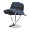 Sombrero de Montañismo para Exteriores Protección Solar Transpirable Sombrero de Viaje Sombrero de Pesca Sombrilla Casual Sombrero de Montañismo Malla Lateral Transpirable Sombrero de Pescador