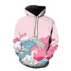 2024 transfronterizo Europa y Estados Unidos otoño retro estilo chino impresión digital 3D sudadera con capucha chalecos para hombre productos de fábrica