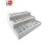 Soporte para anillos de pulsera, joyero, adorno, accesorio, anillo trapezoidal, bandeja expositora para pendientes, almacenamiento de colgantes de terciopelo para joyas