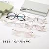 Armazón Grande Luz Anti-azul Estilo Coreano Casual Armazón de Lentes TR90 Refrescante Estudiante Bicolor Pata de Silicona Explosión Simple y Cómodo 8389