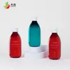 Botella clamshell pet 200ml hombro redondo botella para lavar y cuidar el jengibre productos para el cuidado de la piel sub-empaque botella para gel de ducha champú Botella de loción