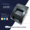 Impressora Térmica de Recibos de 58mm para Caixas Registradoras, Impressora de Recibos de Entrega para Ele.Me, Jd.Com, Meituan e Plataformas de Restaurantes