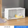 Jaula para gatos hogar interior espacio súper grande tres niveles nido de gato villa pequeña suministros para gatos casa pequeña para gatos