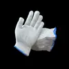 Guantes de Hilo Estampados Engrosados Resistentes al Desgaste Guantes de Nylon Hilo de Algodón Hilo de Algodón Antideslizantes Sitio de Construcción Jardinería Venta al por Mayor Guantes de Protección Laboral