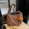 Bolsa Casual de Bollo para Estudiantes para Mujer 2026 Nueva Tendencia Estilo Coreano Bolso de Mano Versátil Gran Capacidad Bolso Pequeño de Hombro Cruzado