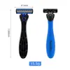 Aparelho de Depilação para Barbear de Três Lâminas Razor Pearl Max Substituível Multi-Lâmina Doméstico Depilador Barbeador