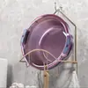 Lavabo Grande para el Hogar para Dormitorio, Adecuado para Lavar Verduras, Ropa, Cocina, Remojo de Pies en Dormitorio, con Asa Transparente y Doble Asa
