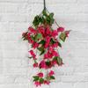 Venda Direta da Fábrica Flor Artificial Triângulo Rosa Pendurado na Parede Flor Artificial Decoração de Parede de Fundo do Teto do Salão de Casamento Flor de Seda