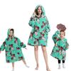 Manta Ropa de invierno Pijamas con capucha de dibujos animados Suéter cálido Manta de TV perezosa Suéter grueso de gran tamaño
