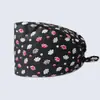 Entrega transfronteriza de gorros quirúrgicos de algodón puro para salones de belleza, gorros universales sin visera, gorros con cola de cúpula, turbantes médicos y pañuelos para la cabeza