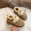 Botas de Nieve Gruesas con Forro de Terciopelo, Estilo Nuevo Casual Versátil Cómodo para Mujer, Suela Gruesa Antideslizante, Cálidas, Bestseller Transfronterizo, Botas de Algodón