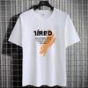 Fabricante de Origem Roupas de Verão Masculinas Camiseta Básica Moderna de Manga Curta Camiseta Masculina de Manga Curta de Alta Qualidade Camiseta de Moletom Masculina Roupas Masculinas