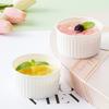 Vaso de yogur japonés vaso de mousse vaso de pudín vaso desechable para grasa vaso de plástico para postre redondo pudín de gelatina