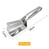 Pinzas para Bistec de Acero Inoxidable Grado Alimenticio 304, Pinzas para Pescado y Carne a la Parrilla, Pinzas para Voltear Pan, Pizza, Panqueques, Pinzas para Alimentos de Cocina