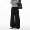 Otoño 2026 Nuevo Estilo Pantalones de Pierna Recta Corte Diagonal de Terciopelo con Junta de Bambú para Pared sin Sombra M-5XL HK261188-P32