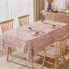 Mantel fresco y sencillo estilo ins, lujo ligero, impermeable y a prueba de aceite, rectangular, adecuado para sala de estar y mesa de comedor del hogar, personalizable