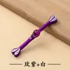 Botones planos hechos a mano con forma de cola de golondrina, estilo chino tradicional Hanfu, ropa de las dinastías Ming y Song, botones decorativos retro