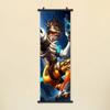 STEMA. Pintura de tela decorativa pôster pioneiro de relógio pintura pendurada sentido de atmosfera de e-sports mural pintura pendurada de exposição de quadrinhos