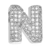 Joyas de Moda de Venta Caliente Transfronteriza Colgante de Collar con 26 Letras Inglesas Estilo Ins Nicho Elegante Versátil Colgante DIY