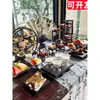 Mesa de Postres China Adornos Soporte de Exhibición Compromiso Boda Montaje de Mesa Bandeja Estantería Decoración de Boda Descanso para el Té Soporte para Pasteles