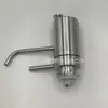 Dispensador de Barril de Cerveja para Exterior em Aço Inoxidável Dispensador Manual Simples de Cerveja Artesanal Tipo Placa Tipo Poço Bomba de Cerveja