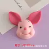 Venta caliente serie de dibujos animados Oso Pooh Mickey carcasa creativa para teléfono móvil agujero para pasador de pelo zapatos pegatinas para refrigerador accesorios caseros