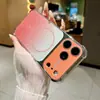 Aplicable para Funda de Teléfono iPhone 18 PRO MAX Gradiente Brillo Magnético Apple 17 Chapado Bolsa de Aire Anti-caídas Cubierta Protectora
