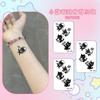Tatuaje de Gato Negro Lindo Lindo Pegatina Impermeable Larga Duración para Mujer Herbal Semi-permanente Jugo Celebridad de Internet Ins Sentido Premium