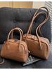 Bolso de Mano Retro Transfronterizo Bolso Almohada para Mujer 2026 Nuevo de Invierno Tendencia Súper Popular Bolso Boston Bolso de Hombro Cruzado